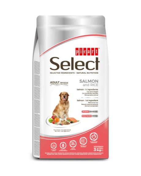 Picart Select Sensitive Salmão 3 kg