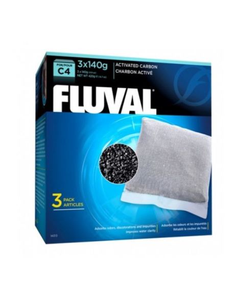 Fluval C4 CARVÃO ACTIVO
