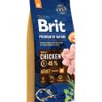 Ração Brit Premium by Nature Adult Medium para cães adultos de raças médias
