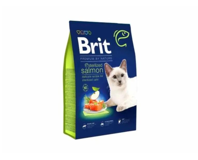 Brit Premium By Nature Cat Sterilized Salmon para gatos esterilizados