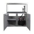 Kit Aquário Fluval Siena cinzento averto