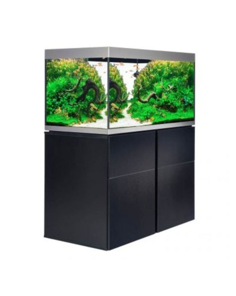 Kit Aquário Fluval Siena preto lado