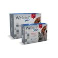 WeJoint Plus - Raças Pequenas e Gatos conjuga a ação de múltiplos componentes, que resultam numa abordagem completa para o tratamento e maneio da patologia articular.