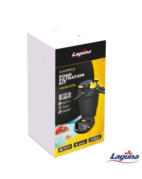 Kit Clear Flo Laguna - Filtro + Bomba 17000