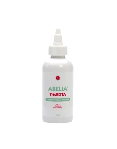 Abelia TrisEDTA é uma solução otológica de fórmula avançada e base aquosa composta de Trometamina, EDTA e Álcool Benzílico, ligeiramente alcalina (pH 8), alcalinizante e não irritante, de base aquosa, para cães e gatos.