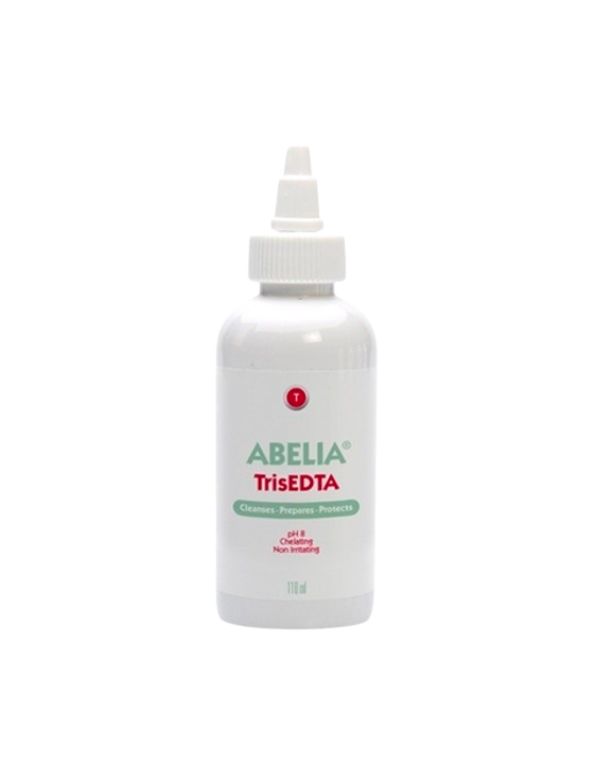 Abelia TrisEDTA é uma solução otológica de fórmula avançada e base aquosa composta de Trometamina, EDTA e Álcool Benzílico, ligeiramente alcalina (pH 8), alcalinizante e não irritante, de base aquosa, para cães e gatos.