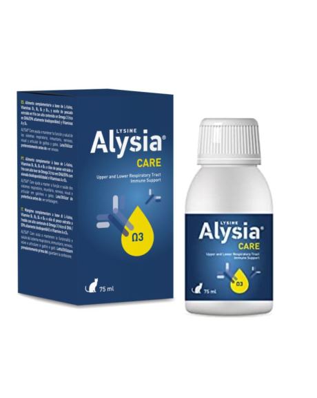 Alysia Care é a solução oral de fórmula completa à base de L-lisina, Vitamnas B1,B2,B6,B12 e óleo de peixe extraído a frio, com elevado teor omega 3