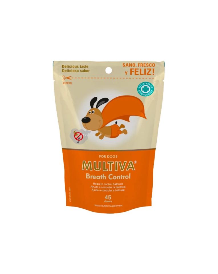 Snaks Multiva Breath Control têm uma fórmula completa de 5 ingredientes especialmente desenvolvido que atuam na origem do mau hálito.