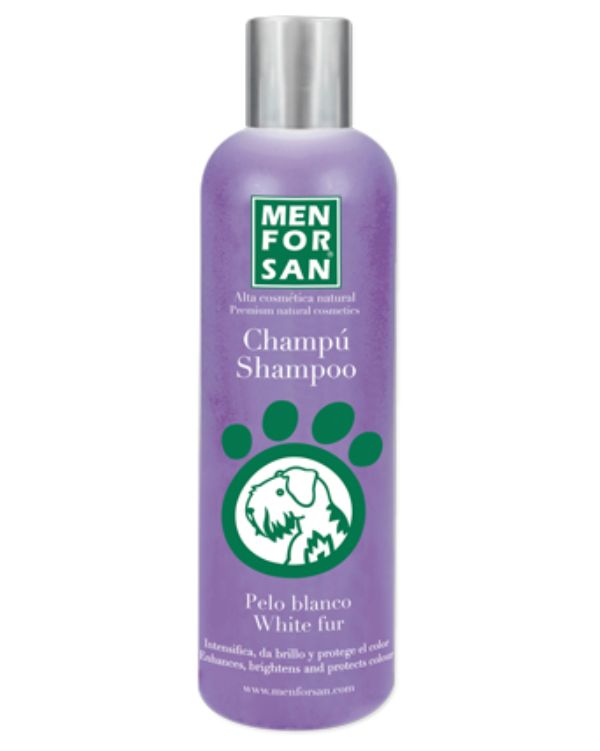 Menforsan Champô pelos brancos
