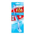 Bogadente Dedeira Silicone com design inovador que permite uma remoção suave da placa bacteriana indicada para cães.
