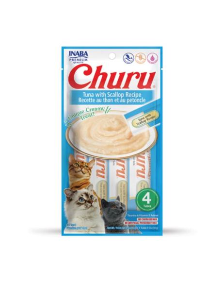 Churu Gato feito com ingredientes saudáveis e de confiança.