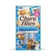 Churu Bites é um cremoso e irresistível purê Churu envolto em pequenos pedaços de frango húmido.