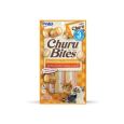 Churu Bites é um cremoso e irresistível purê Churu envolto em pequenos pedaços de frango húmido.