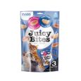 Churu Juicy Bites são pedaços divertidos de frango e frutos do mar, húmidos, suculentos e incrivelmente saborosos.