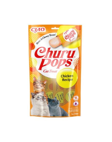 Churu Pops é uma versão ligeiramente mais mastigável do puré irresistível.
