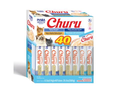 Churu Sortido Atum Gato 40