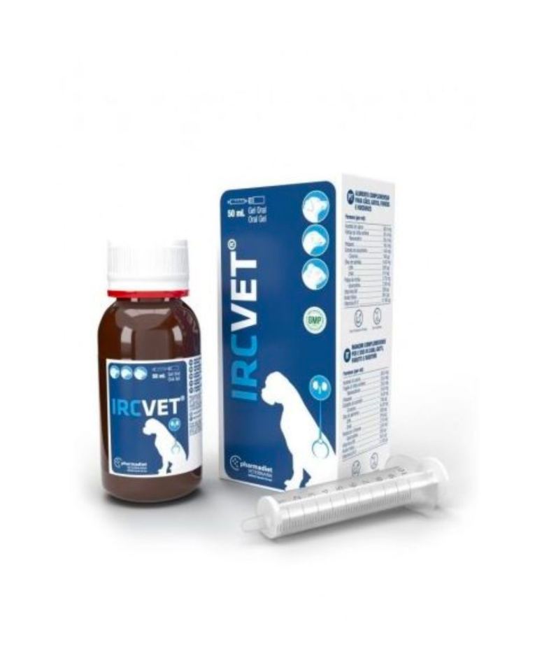 IRCVet Protetor Renal Gel é um suplemento alimentar, em gel oral, que aporta nutrientes que ajudam ao correto funcionamento das células renais.