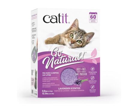 Areia GO NATURAL Catit lavanda