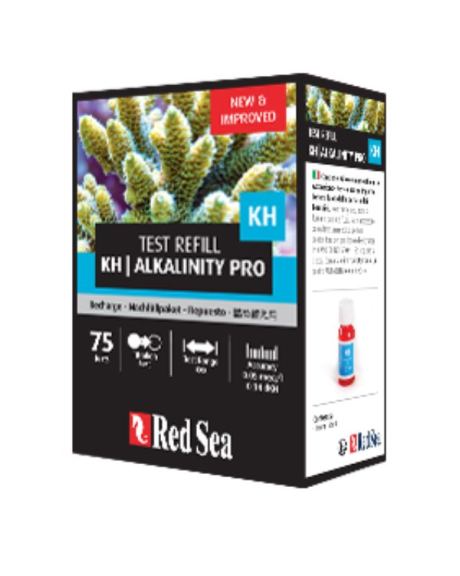 Red Sea Alkalinity Pro (KH) Kit (75 testes) recarga
