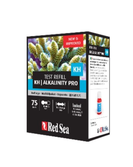 Red Sea Alkalinity Pro (KH) Kit (75 testes) recarga