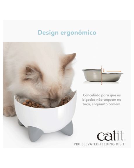 Comedouro Elevado Catit Pixi 2