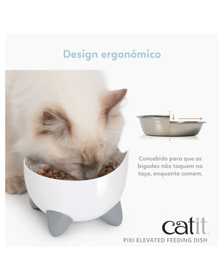 Comedouro Elevado Catit Pixi 2