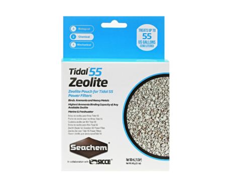 Seachem recarga Tidal 55 zeolite
