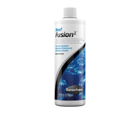 Seachem Reef Fusion são a base de um sistema formulado para fornecer o essencial para o aquário de recife.