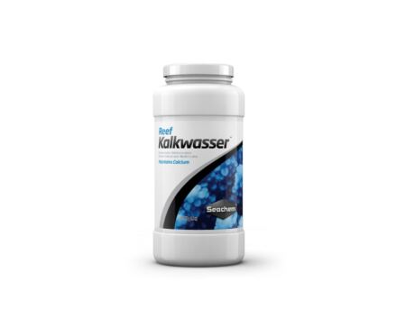 Seachem Reef Kalkwasser é um hidróxido de cálcio puro com características de pureza e solubilidade inigualáveis