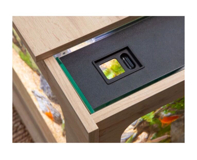 Aquario Aquatable 177 L Carvalho tampa2