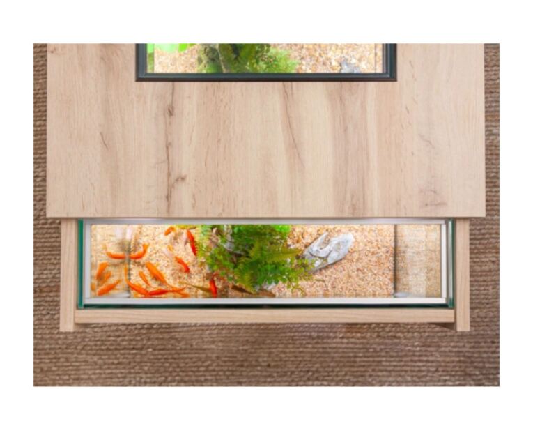 Aquario Aquatable 177 L Carvalho tampa2