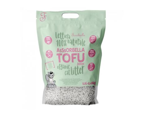 Areia de Tofu De Jasmim - Ferribiella 5,5 L