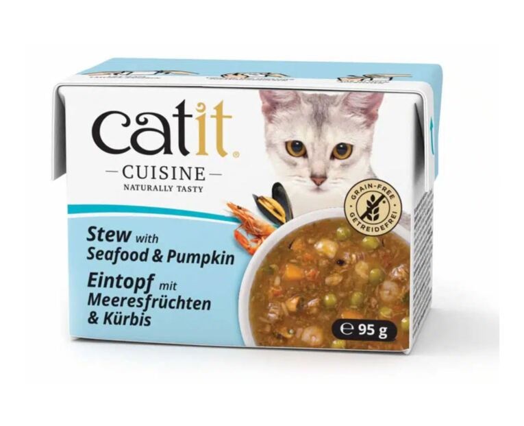Catit Cuisine Guisado com Marisco e Abóbora