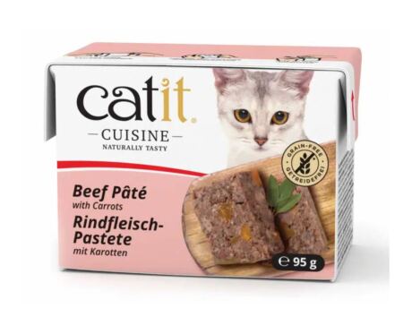 Catit Cuisine Patê de Carne de Vaca com Cenouras