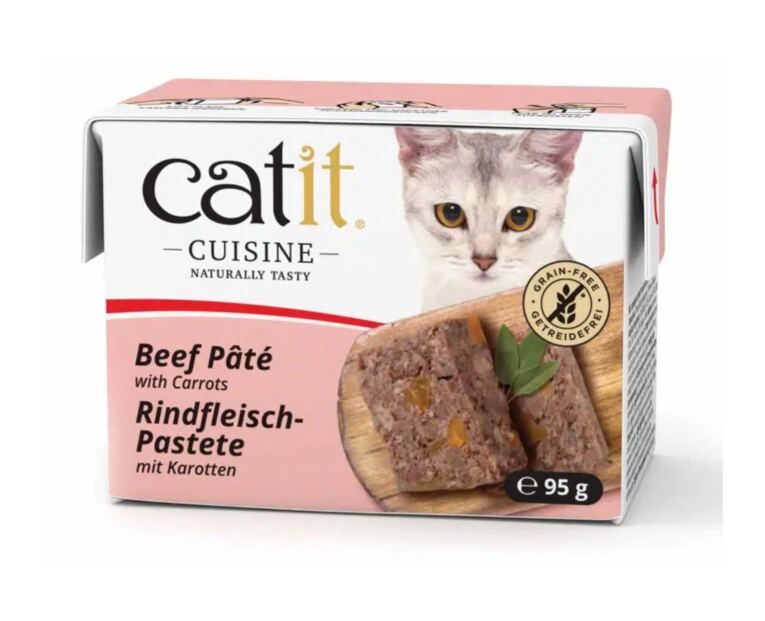 Catit Cuisine Patê de Carne de Vaca com Cenouras
