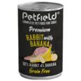 Petfield Wetfood Cão – Coelho e Banana
