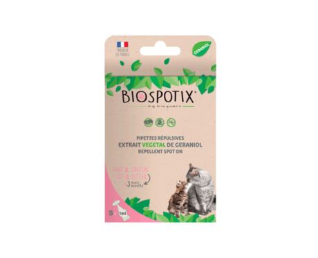Pipetas Repelentes Naturais Biospotix para Gato