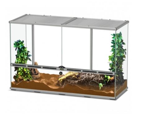 Terrário Premium Terratlantis 118 x 45 x 75 cm - cinzento