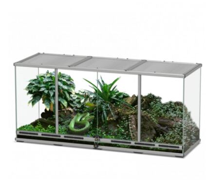 Terrário Premium Terratlantis 132 x 45 x 60 cm - cinzento