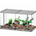 Terrário Premium Terratlantis 88 x 45 x 45 cm - cinzento