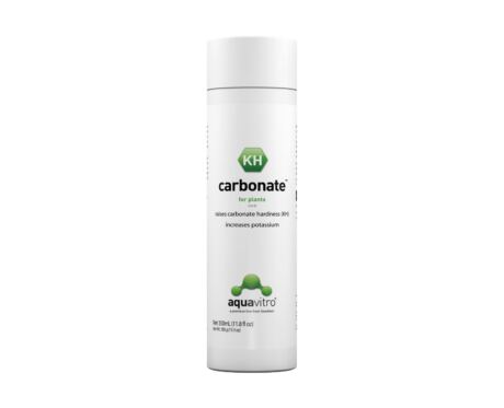 Aquavitro Carbonate é derivado do bicarbonato de potássio.