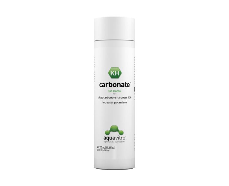 Aquavitro Carbonate é derivado do bicarbonato de potássio.