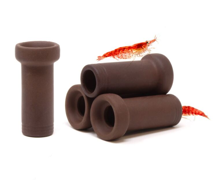 Aquavitro Shrimp Stacks ideal para camarões pequenos, peixes e outros animais que procuram de forma natural o isolamento de vez em quando para aliviar o estresse e evitar a predação.