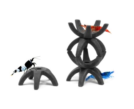 Aquavitro Shrimp Stars, ideal para camarões pequenos, peixes e outros animais que procuram de forma natural o isolamento de vez em quando para aliviar o estresse e evitar a predação.