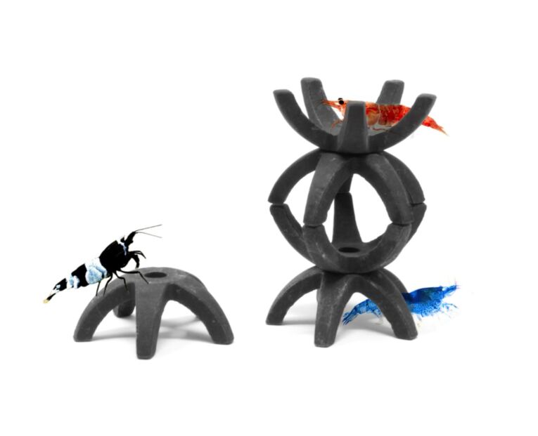 Aquavitro Shrimp Stars, ideal para camarões pequenos, peixes e outros animais que procuram de forma natural o isolamento de vez em quando para aliviar o estresse e evitar a predação.