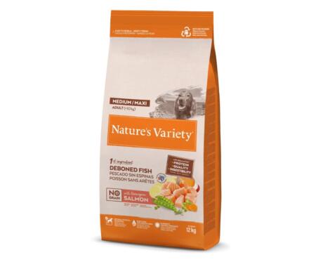 Nature's Variety No Grain Adult Medium/Maxi Salmão