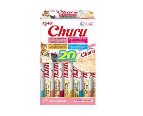 Churu Sortido Atum Gato 20 unidades