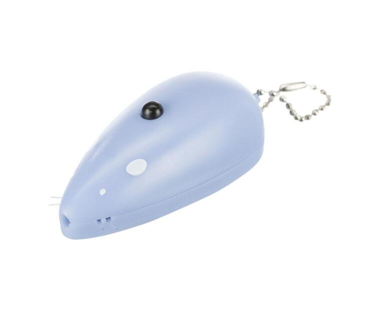 Ratinho com luz laser a pilhas – brinquedo interativo para gatos