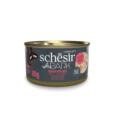 O Schesir After Dark frango com vaca em caldo 80 g propõe-se como uma opção húmida premium para o teu gato, perfeitamente equilibrada e suave.