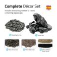 Fluval Aquascaper Kit Preto - Pedras e Grava Natural componente